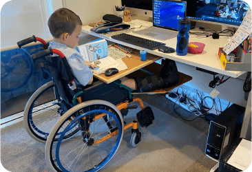 Courageous child